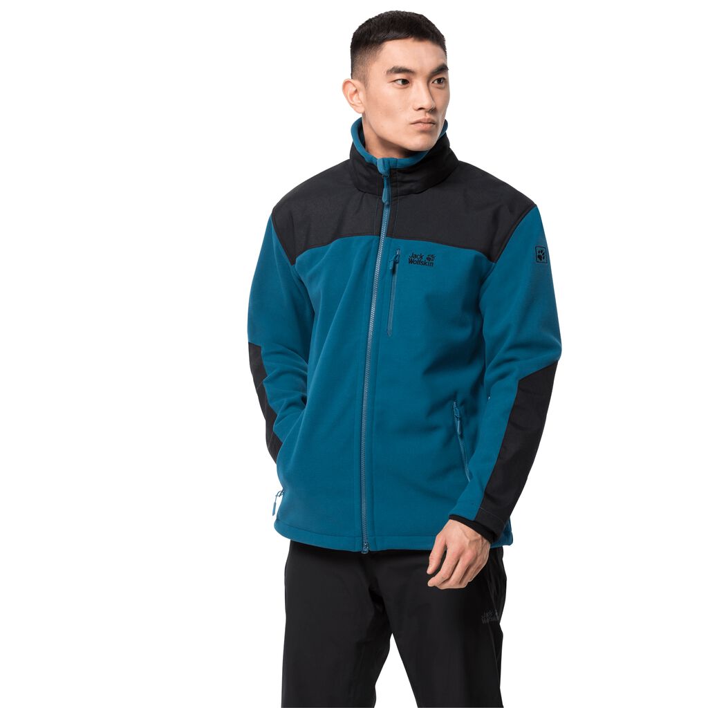 Jack Wolfskin BLIZZARD fleece ζακετεσ ανδρικα βαθυ μπλε | GR9129943